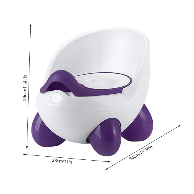 Toddler Potty, Kids Training Potty Urinal, Removable Toddler Toilet Potty Chair, Potty Training Toilet for Travel, Camping, Home (purple)