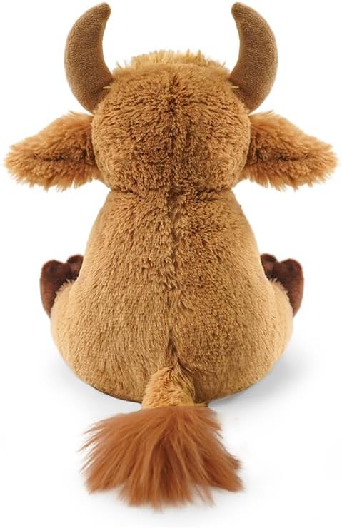 Bull Stuffed Animal Toys, 8.5 Inch Soft and Cuddly Bull Plush Animals Toy, Cute and Realistic Stuffed Animals Gifts for Boys and Girls Soft Toy for Kids