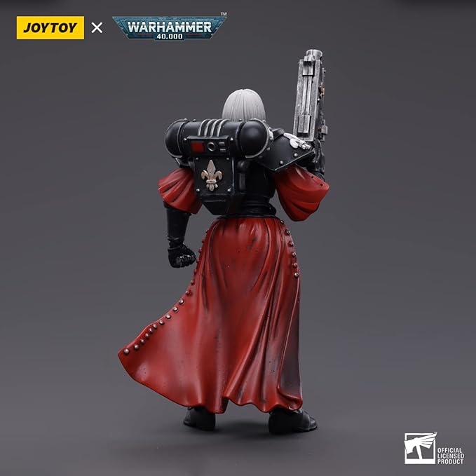 JOYTOY 1/18 Action Figures - Warhammer 40,000 Adepta Sororitas Battle Sister Sister Noyalle - 4‘’,Classic Character,Collectible,Age 15 and Above
