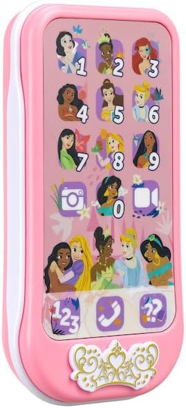 Disney Princess Toy Phone for Kids, Toddler Toys Designed for Fans of Disney Princess Toys