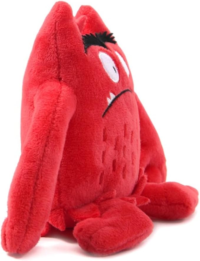 Color Monster Plush Toys, 5.9in Emotional Monster Plush Figure Education Toys (1 Set)