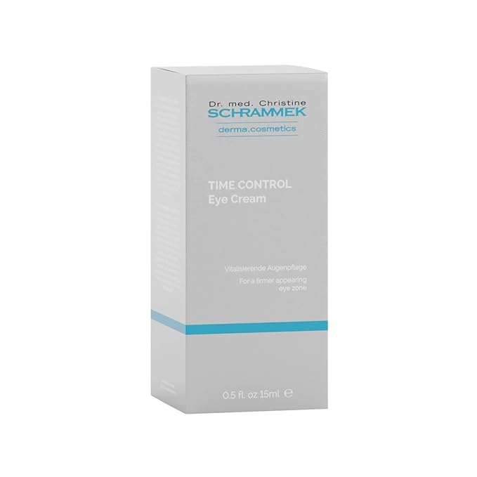 TIME CONTROL Eye Cream (0.5 fl oz) - for Demanding Skin - Reduces Circles Under Eyes - with Matrixyl® 3000 & Milk Thistle Oil - Eye Care - Skin Care - Dr Schrammek