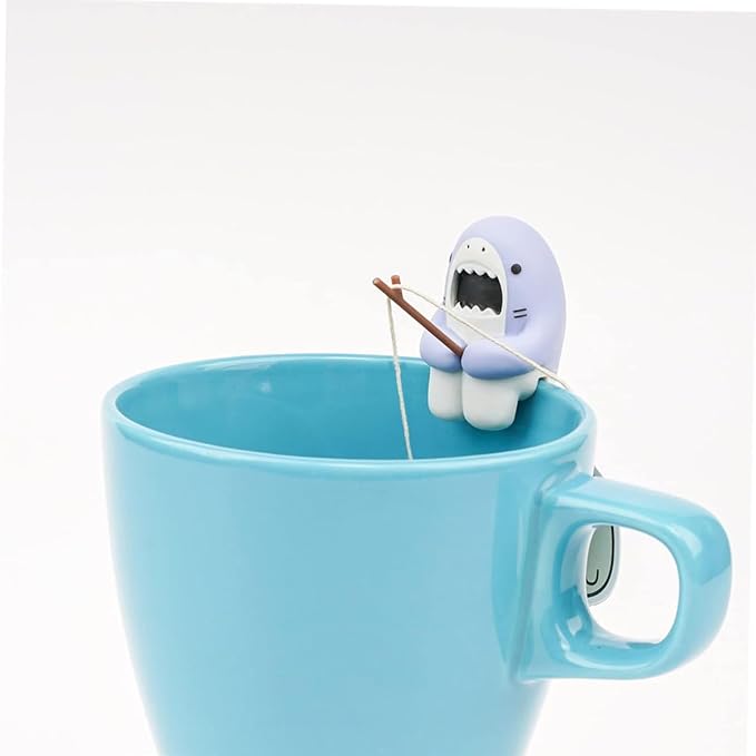 Creative Shark Shape Tea Infuser, Loose Leaf Tea Strainer, Funny Animal Shaped Tea Filters Gift for Tea Drinkers Shark Accessories Tea Lovers Accessory 