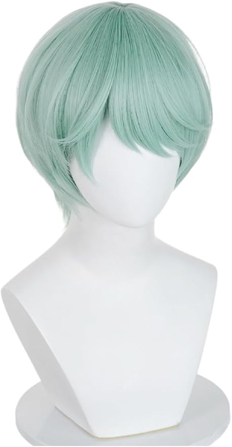 Saja Cosplay Anime Costume Accesories Baby Saja Green Wigs Adults Mens Halloween Outfits Props