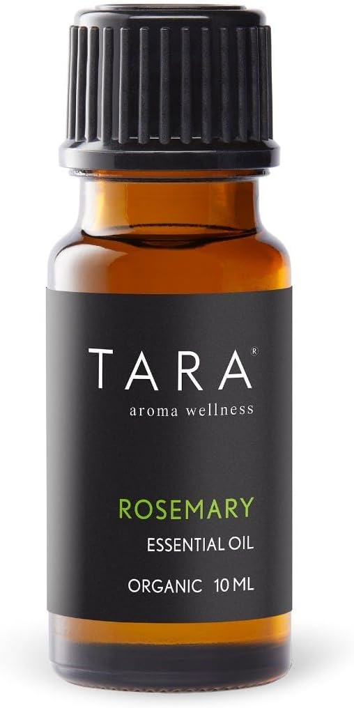 TARA Spa Therapy Rosemary Essential Oil – 100% Organic, Concentrated, Aromatherapy Formula, Rosemary, 10ml