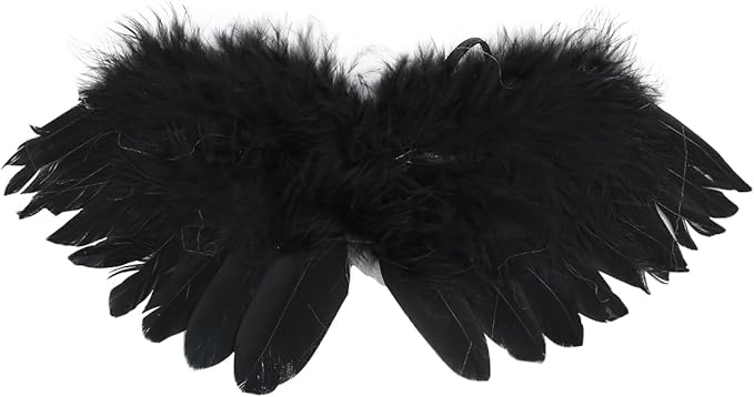 Doll Clothes for Labubu (for Standing/Sitting 17/15cm Plush Doll)(NO Doll)- Multiple Style Accessories Handcrafted Clothing Dress Up Included Headwear and Clothes for Girl Woman (BKwing)
