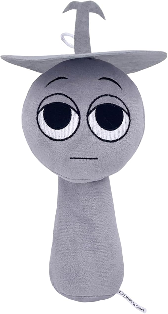Super JAKES Game Plush Toys,Soft Stuffed Animal Pillow Figure Doll Christmas Birthday Gifts for Adult Kids (Dark Grey)