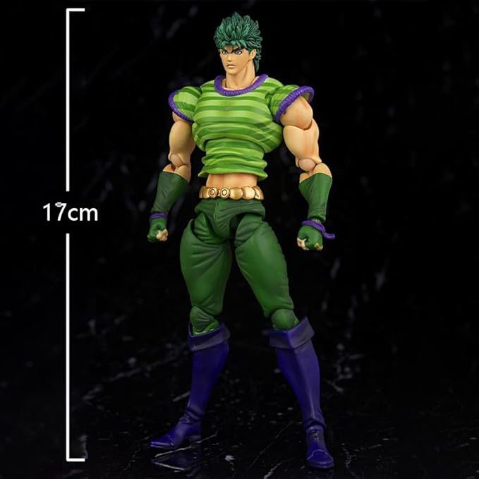 JJBA Figure Jonathan Joestar Super Action Statue 6.69" Movable Anime Figurine Jonathan Joestar Action Figure Desktop Decoration Collectibles Gift