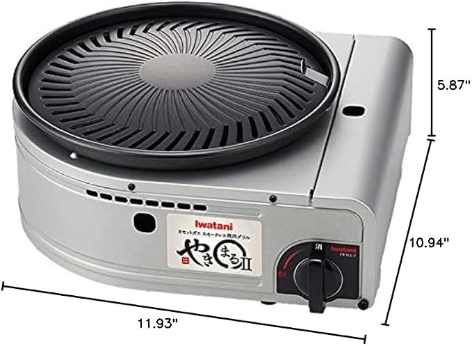 Iwatani Cassette Gas BBQ Grill YAKIMARU II, CB-SLG-2