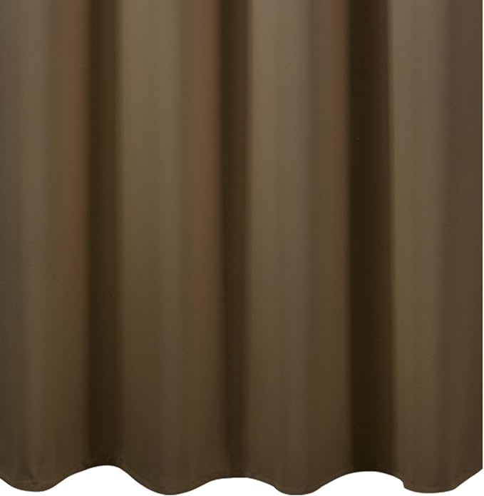 LEMOMO Brown Thermal Blackout Curtains/52 x 54 Inch/Set of 2 Panels Room Darkening Curtains for Bedroom