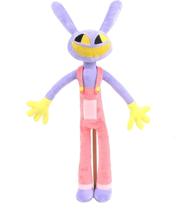 The Amazing Digital Circus Plush,11.7" Jax Plushies Toy Gift, Cute Stuffed Figure Doll for Kids and Adults, Birthday Halloween Christmas Choice for Boys Girls