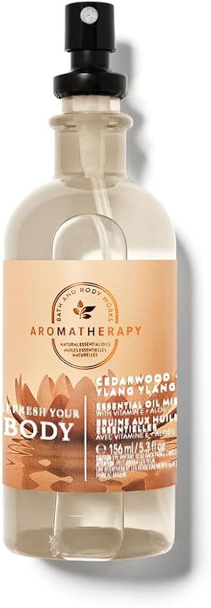 Bath and Body Works Aromatherapy Cedarwood & Ylang Ylang Pillow Mist 5.3 Fl Oz