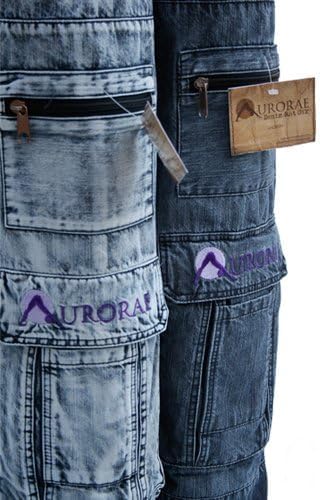 AURORAE Extra Large Yoga Mat Denim Bag for Men and Woman; Also used for Fitness, Pilates, Aerobic workout, Travel mats for people on the Go