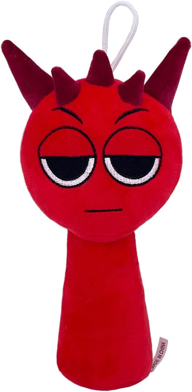 Super JAKES Game Plush Toys,Soft Stuffed Animal Pillow Figure Doll Christmas Birthday Gifts for Adult Kids (Red)