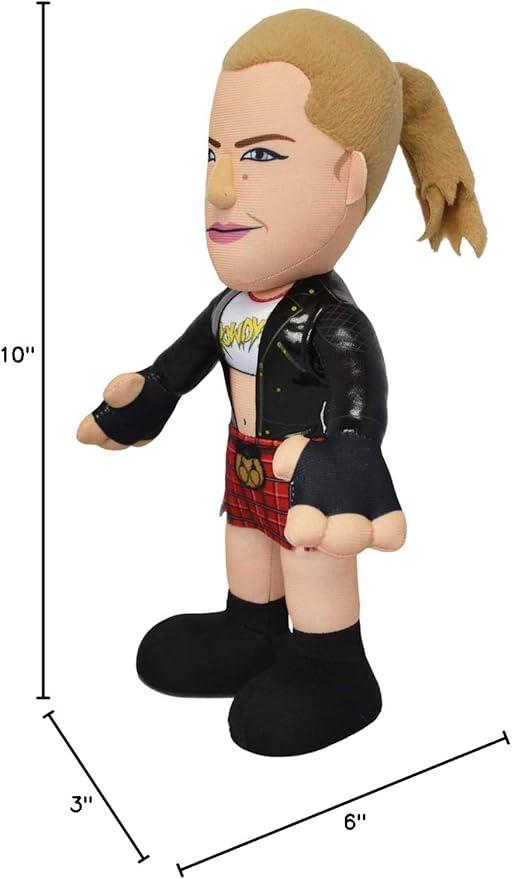 WWE Ronda Rousey 10" Plush Figure - A Wrestling Legend for Play or Display