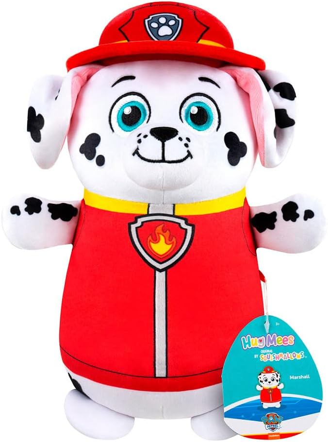 Squishmallows Original Paw Patrol 10-Inch Marshall HugMees