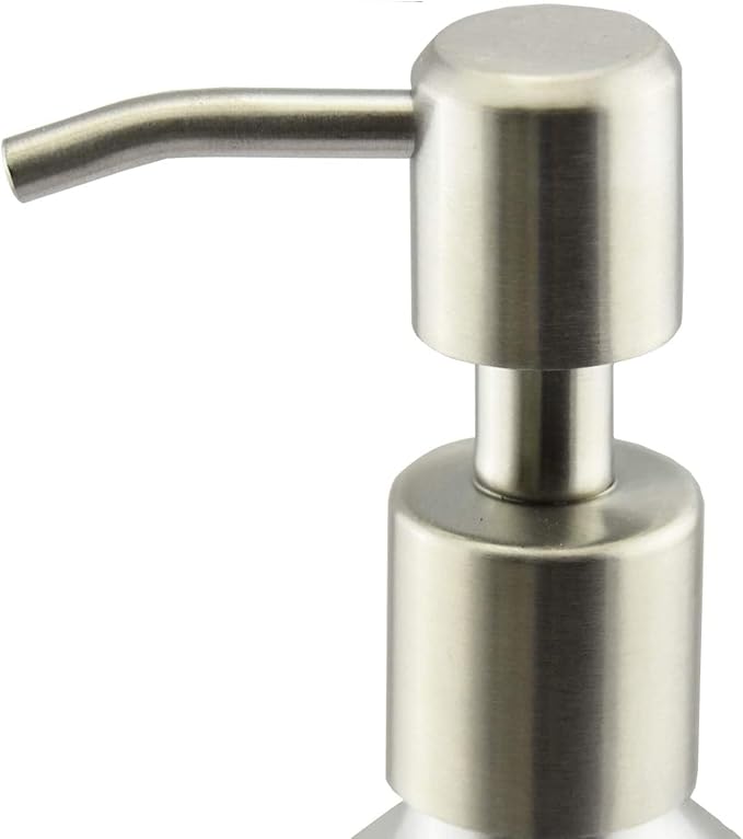 Elitzia Massage Oil Bottling 250ML Beauty Salon Use Essential Oil Bottle with Pump Spare Part ETOH843 Oil Warmer Device ET31713 (Metal Pump Bottle)