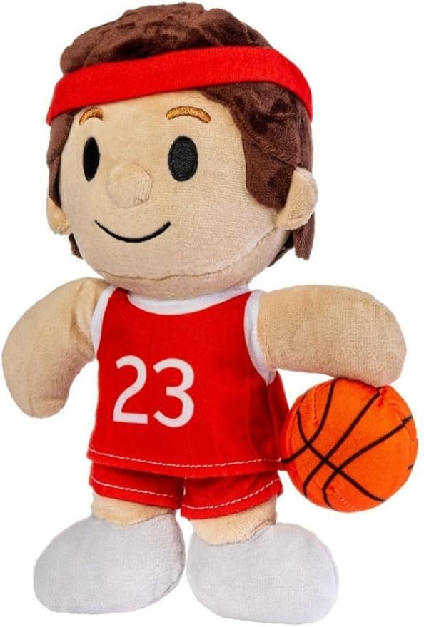 Basketball Plush – 10-inch Adorable Plushies for Boys and Girls – Soft and Squishy Sports Pillow for Kid Room Decor for Basketball Players