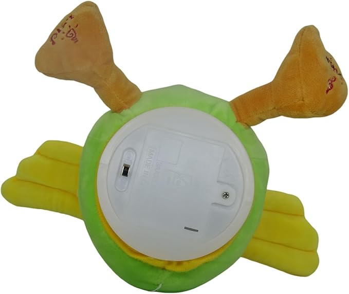Talking Repeat Duck, Music Song Duck, Plush Toy Duck, Stuffed Animal, Plush Duck, Smart Toy Duck ,Adorable Interactive Duck Toy (Red Headdress)