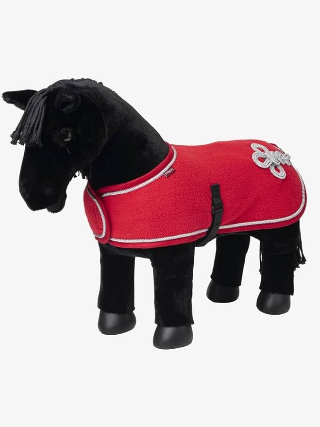 LeMieux Toy Pony Show Blanket - Quality Fleece Rug - Eduational Toy - Suitable for Ages 3+ Chilli