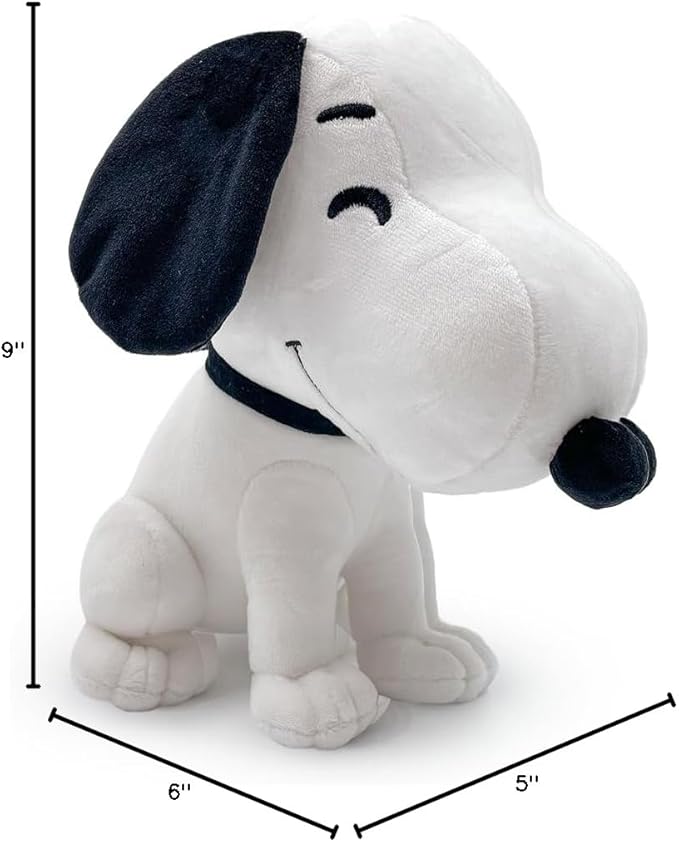 Youtooz Peanuts Snoopy 9 Inch Plush, – Collectible Stuffed Snoopy Plushie from Peanuts Collection