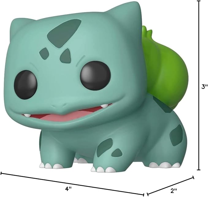 Funko Pop Games: Pokemon - Bulbasaur - Collectable Vinyl Figure - Gift Idea - Official Merchandise - Toys for Kids & Adults - Video Games Fans