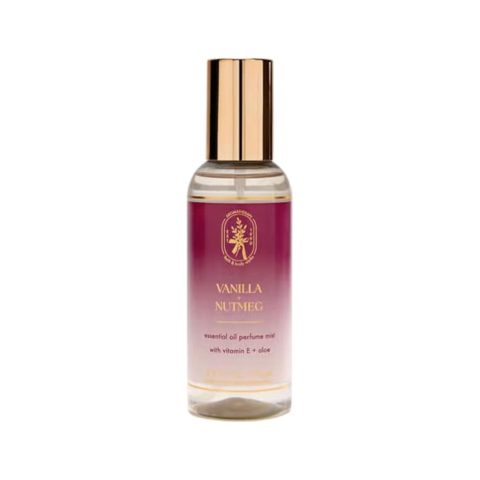 Bath and Body Works Vanilla Nutmeg Aromatherapy Pillow Mist 5.3 Fl Oz (Vanilla Nutmeg)