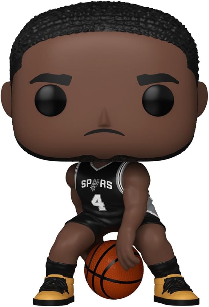 Funko Pop! NBA: Spurs - De'Aaron Fox - Collectable Vinyl Figure - Gift Idea - Official Merchandise - Toys for Kids & Adults - Sports Fans - Model Figure for Collectors and Display
