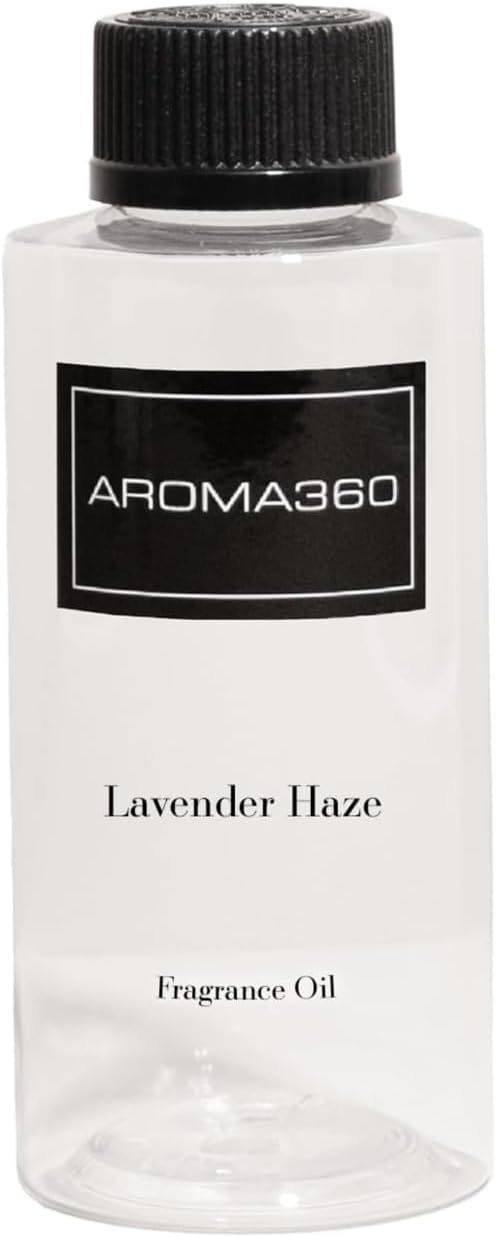 Aroma360 - Lavender Haze Fragrance Oil Blend - Luxury Aromatherapy Scent Diffuser Oil - Candied Berries, Ballet Lavender and Musk 6.7 fl oz, 200mL
