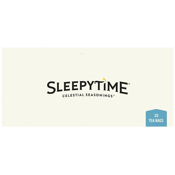 Celestial Seasonings Wellness Tea, Sleepytime Throat Tamer, Caffeine Free Sleep Tea, 20 Tea Bags