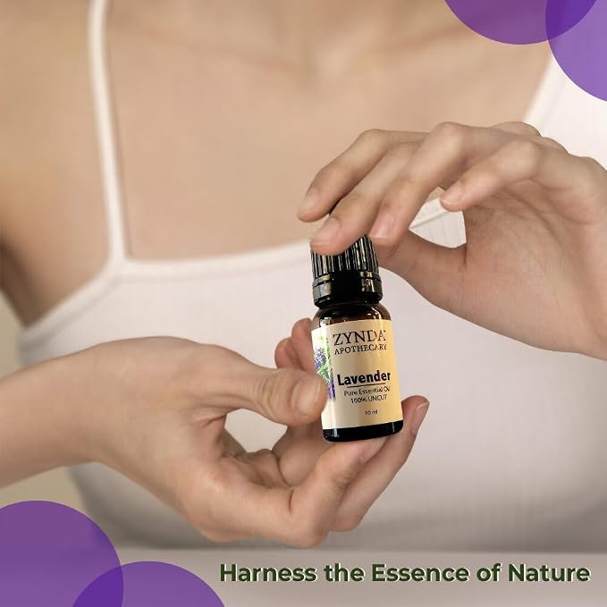 Lavender Essential Oil Pure and Natural, 100% Uncut Pure Essential Oil - 10ml