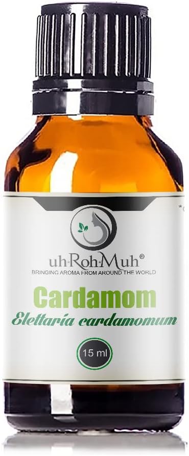 Cardamom Essential Oil || CO2 || Pure & Unadulterated || Therapeutic Quality || India - 15ml w/Euro Dropper