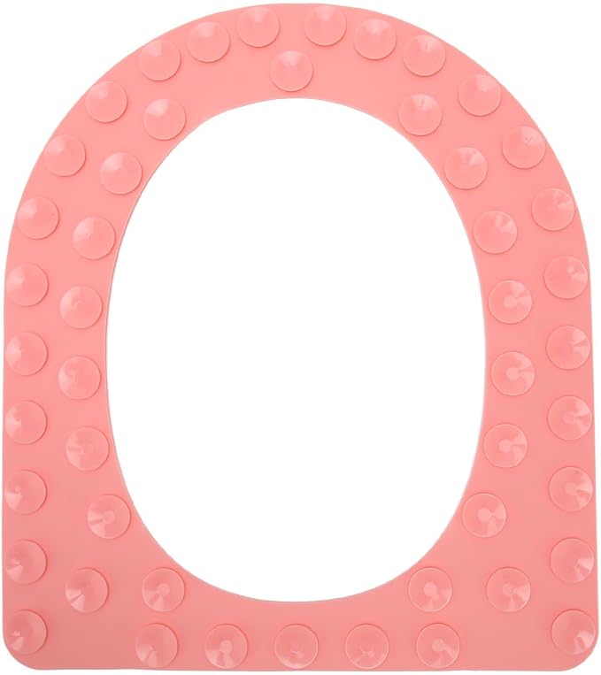Reusable Toilet Seat Cover Universal Washable Silicone Non Slip Pad for Home and Travel Potty Toddler Covers Foldable Portable Camping Summer Training Toddlers Bags Stool Chairs