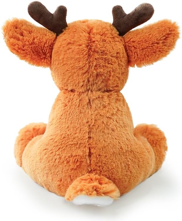 Sika Deer Stuffed Animal Toys, 8.5 Inch Soft and Cuddly Fawn Plush Animals Toy, Cute and Realistic Stuffed Animals Gifts for Boys and Girls Soft Toy for Kids