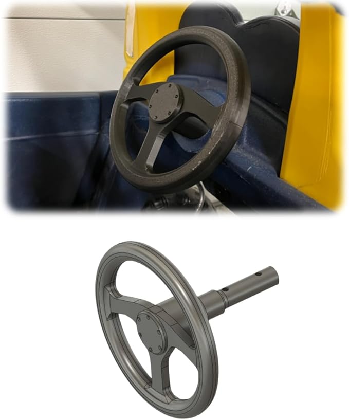 Steering Wheel for Little Tikes Cozy Truck,Racing Style Enhanced Driving Experience,Easy Installation Cozy Coupe Accessories