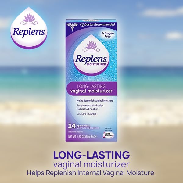 Replens Long-Lasting Vaginal Moisturizer - 14 ct, Pack of 6