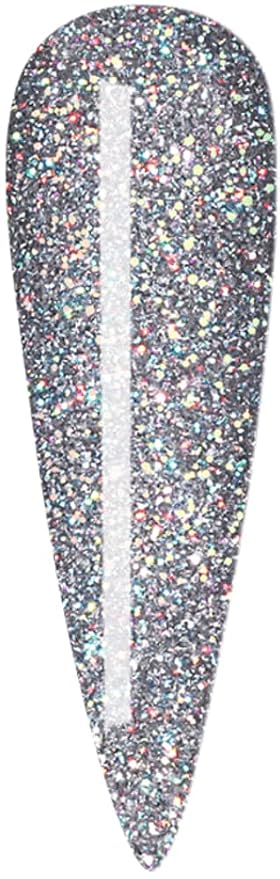 WAVEGEL Soak-Off Gel, Nail Lacquer & Acrylic/Dip Powder Matching Set - Princess Collection - #117 Wake Up Glitter