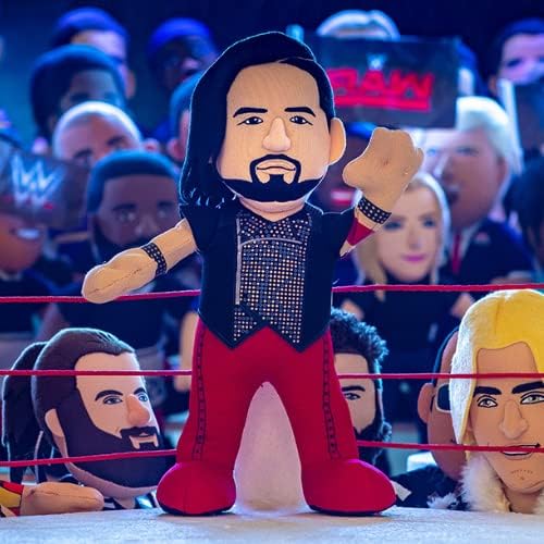 Bleacher Creatures WWE Shinsuke Nakamura 10" Plush Figure- A Wrestling Superstar for Play or Display