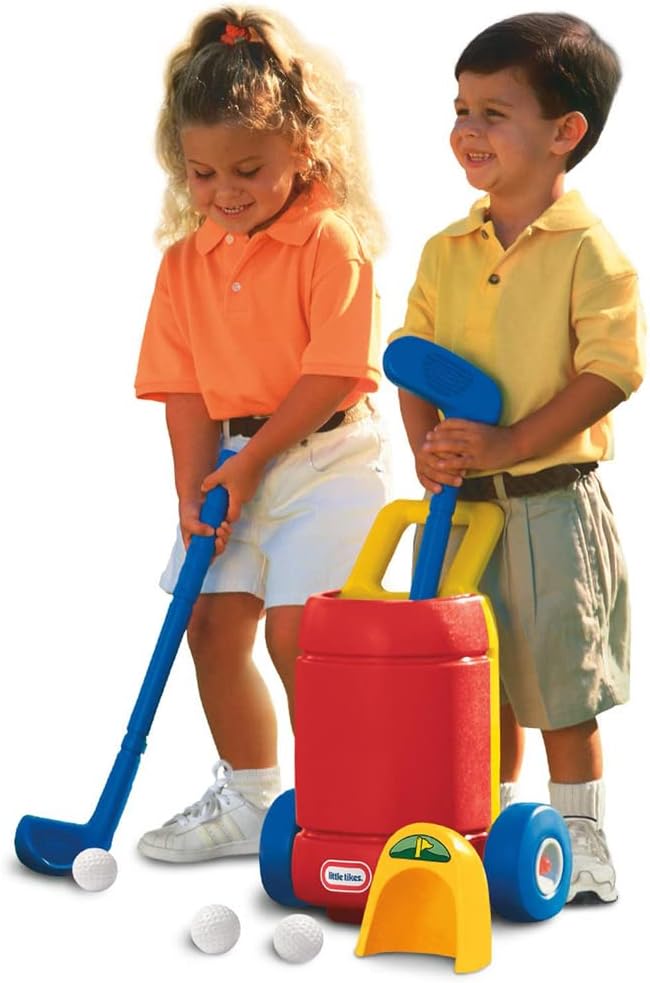 Little Tikes TotSports Easy Hit Golf Set + 3 balls + 2 clubs