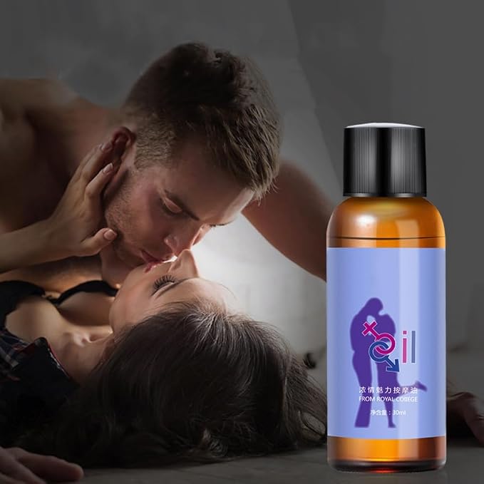 Botanical Massage Oil, Pheromones Massage Oil for Him/Her Lover, Increase Sexual Desire Private Part Penis Spa, Delay Time Performance Boost Strength (1)