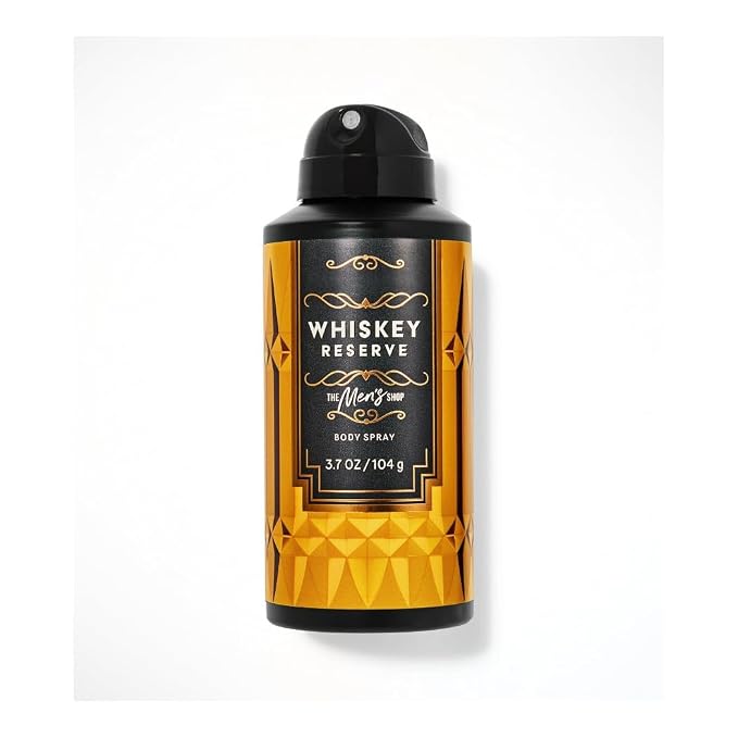 Bath and Body Works Whiskey Reserve Men's Deodorizing Spray 3.7 (Whiskey Reserve)