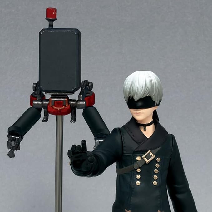 9S Figure 9Syorha Statue 1/6 Scale 9S Action Figure No.9 Type S Anime Figurine PVC Handmade Collectible Desktop Decoration