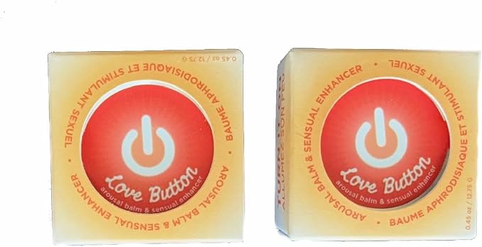 Alexie Love Button, Sensual Balm for Men and Women, Enhances Desire, Tingly Sensation, Portable Tin (2)