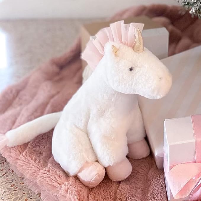 MON AMI Serenity The Unicorn Plush Toy | 11-Inch Soft White Stuffed Animal for Cuddling, Collecting & Gifting | Room Decor & Magical Companion | Adorable Huggable Plush for All Ages