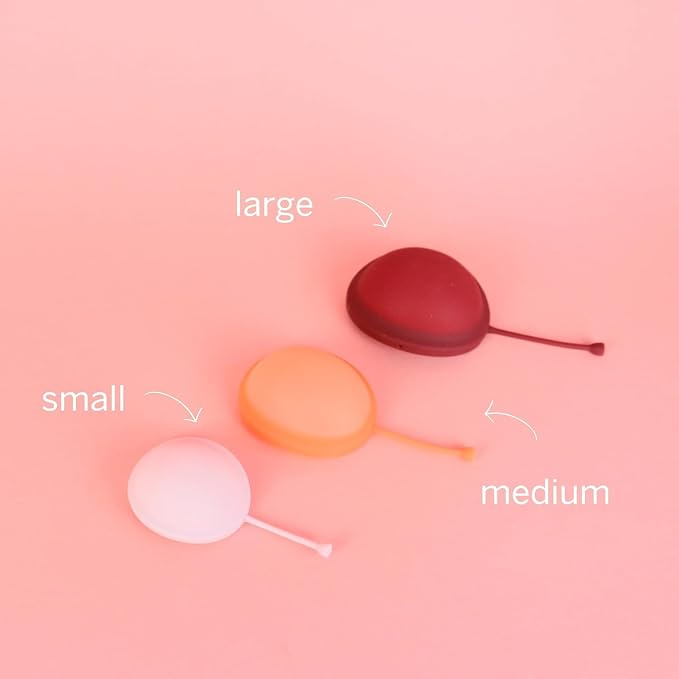 Pixie Menstrual Disc for Feminine Care - Ranked 1 for Best Tampon Alternative Period Disc - 100% Medical-Grade Silicone - Removes Like a Tampon - Wear 12 Hours - Capacity of 7 Tampons (Large)
