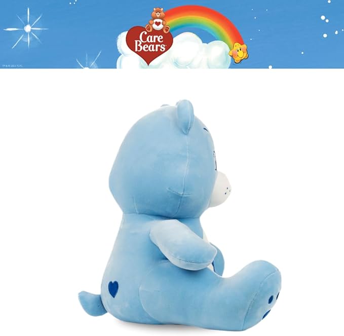 Franco Calm Care Bears Grumpy Bear Bedding Super Soft Calming 3Lb Weighted Cuddle Pillow Buddy, Comfort Pillow, (Officially Licensed Product)