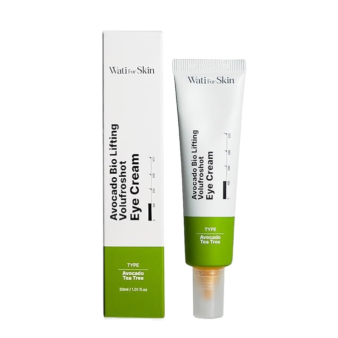 Avocado Bio Lifting Volufroshot Eye Cream – Firming & Plumping with Avocado, Tea Tree & Volufiline serum for Under Eyes, Korean Skin Care, 30ml / 1.01 fl.oz.