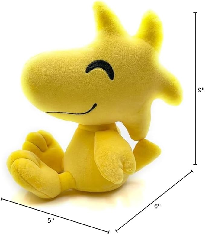 Youtooz Peanuts Woodstock 9-inch Plush, – Collectible Stuffed Woodstock Plushie from Peanuts