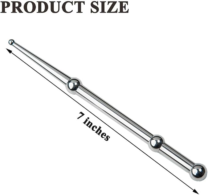 FeelFree Sport Stainless Steel Manual Acupressure Pen-Trigger Point Massage Tool-Reflexology Pressure Point Massager Tool for Relaxing Deep Tissue (A)