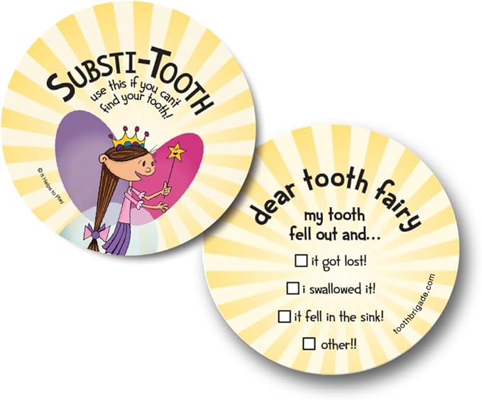 OBI Dog Tooth Fairy Pillow and Book Bundle | 8" Plush with Pocket for Lost Teeth & Hardcover Storybook w/Tracker, Q&A for Boys Girls Children of All Ages